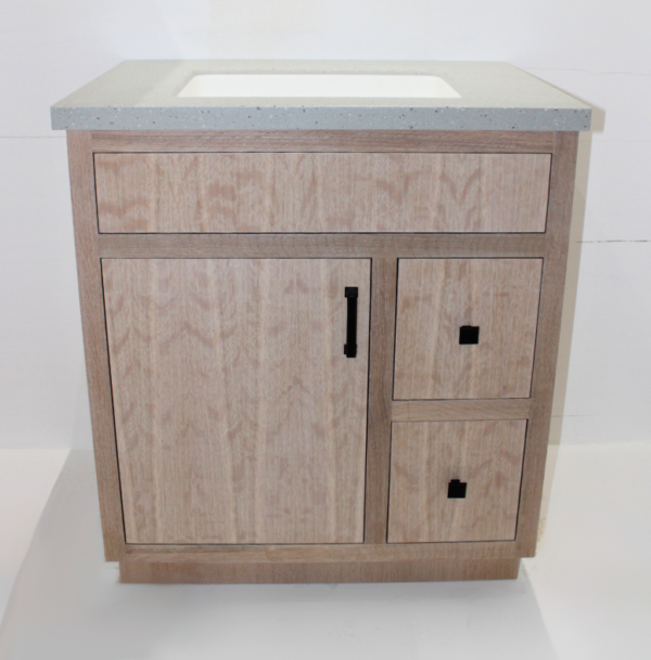 30" Quarter Sawn White Oak Vanity