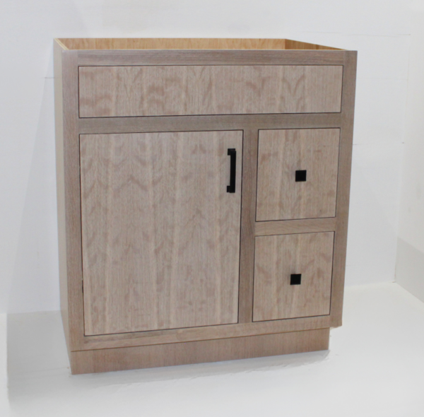 30" Quarter Sawn White Oak Vanity - Image 2